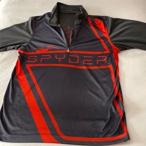 Awesome Spyder 3/4 zip top
